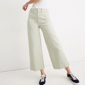 { Madewell } Emmett Wide-Leg Crop Pants